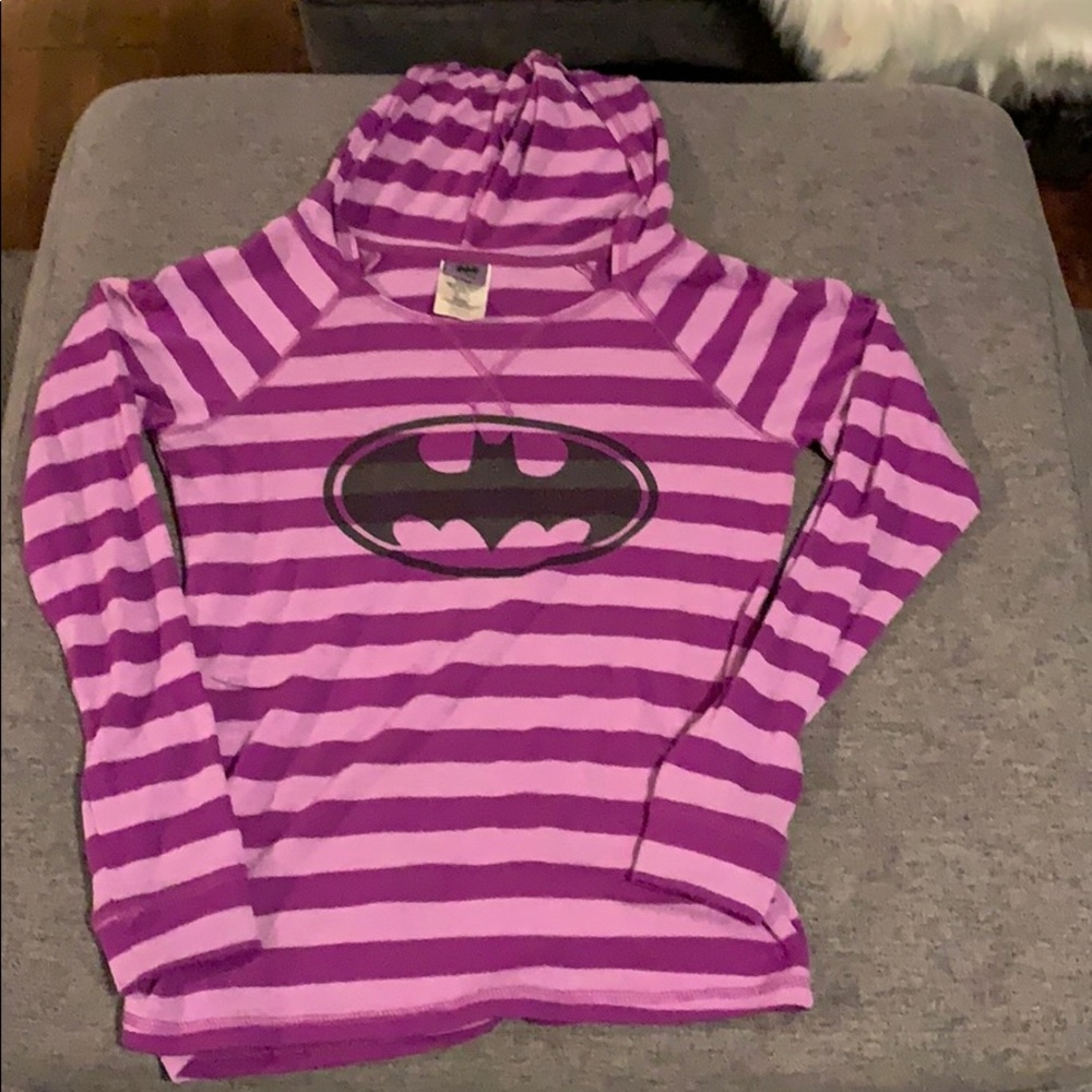 ⚜️Girls Batman Hooded Top